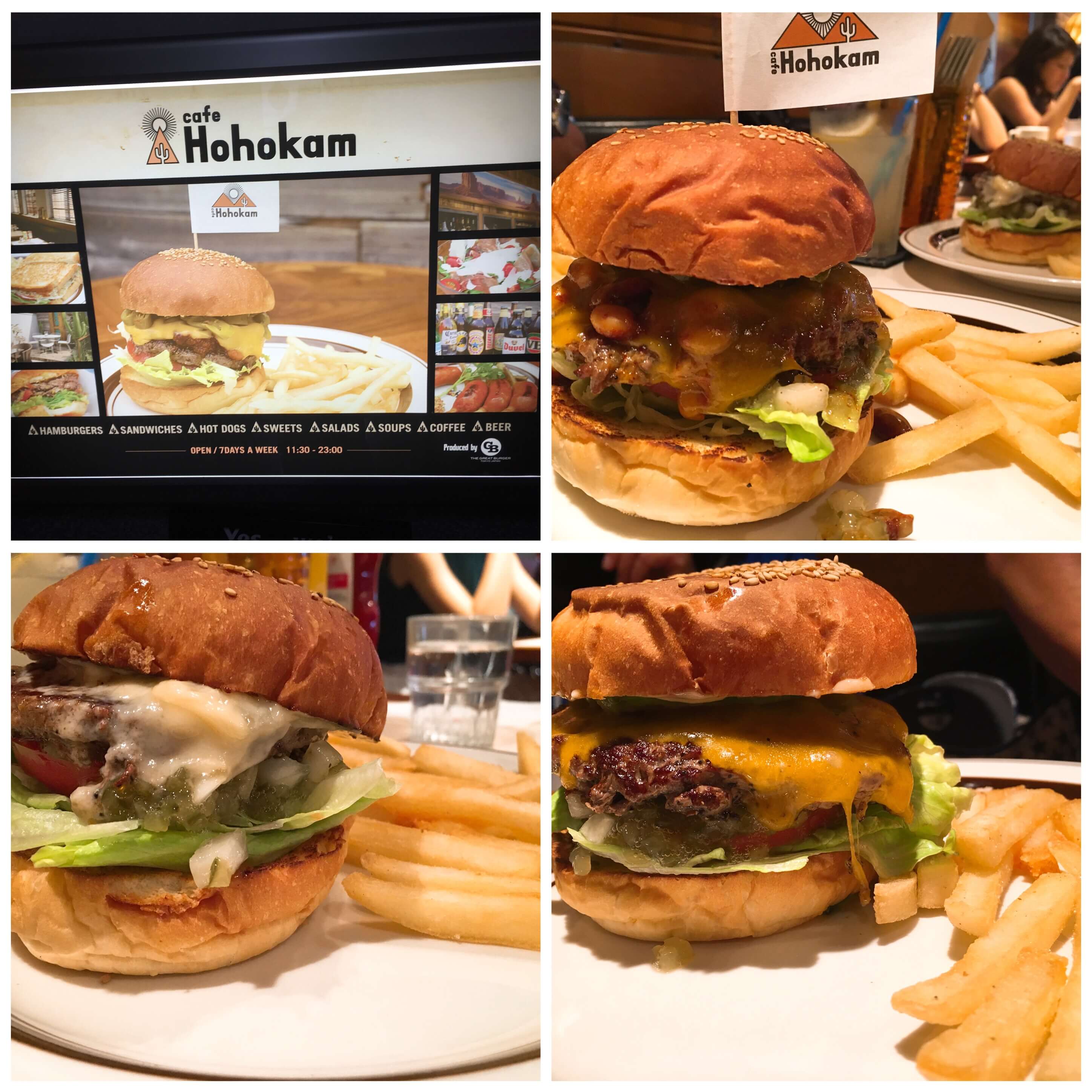 Cafe Hohokam 原宿 長居できるハンバーガー屋 メニューも豊富で雰囲気も最高 リケダン食べ歩きブログ